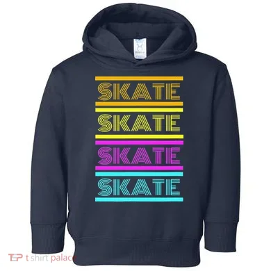SKATE Roller Skate Toddler Hoodie