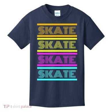 SKATE Roller Skate Kids T-Shirt