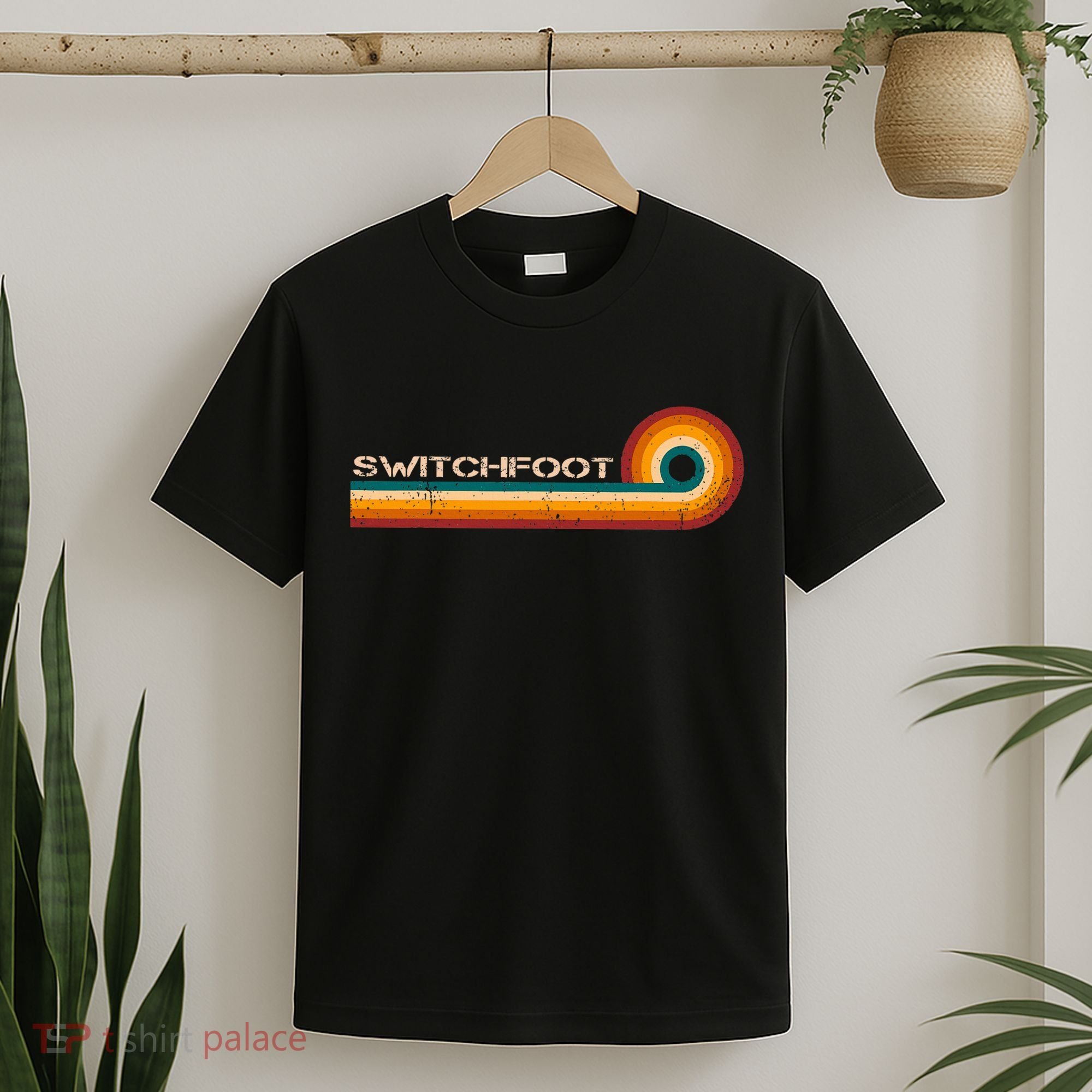 Switchfoot Retro Stripes Musician Vintage T-Shirt