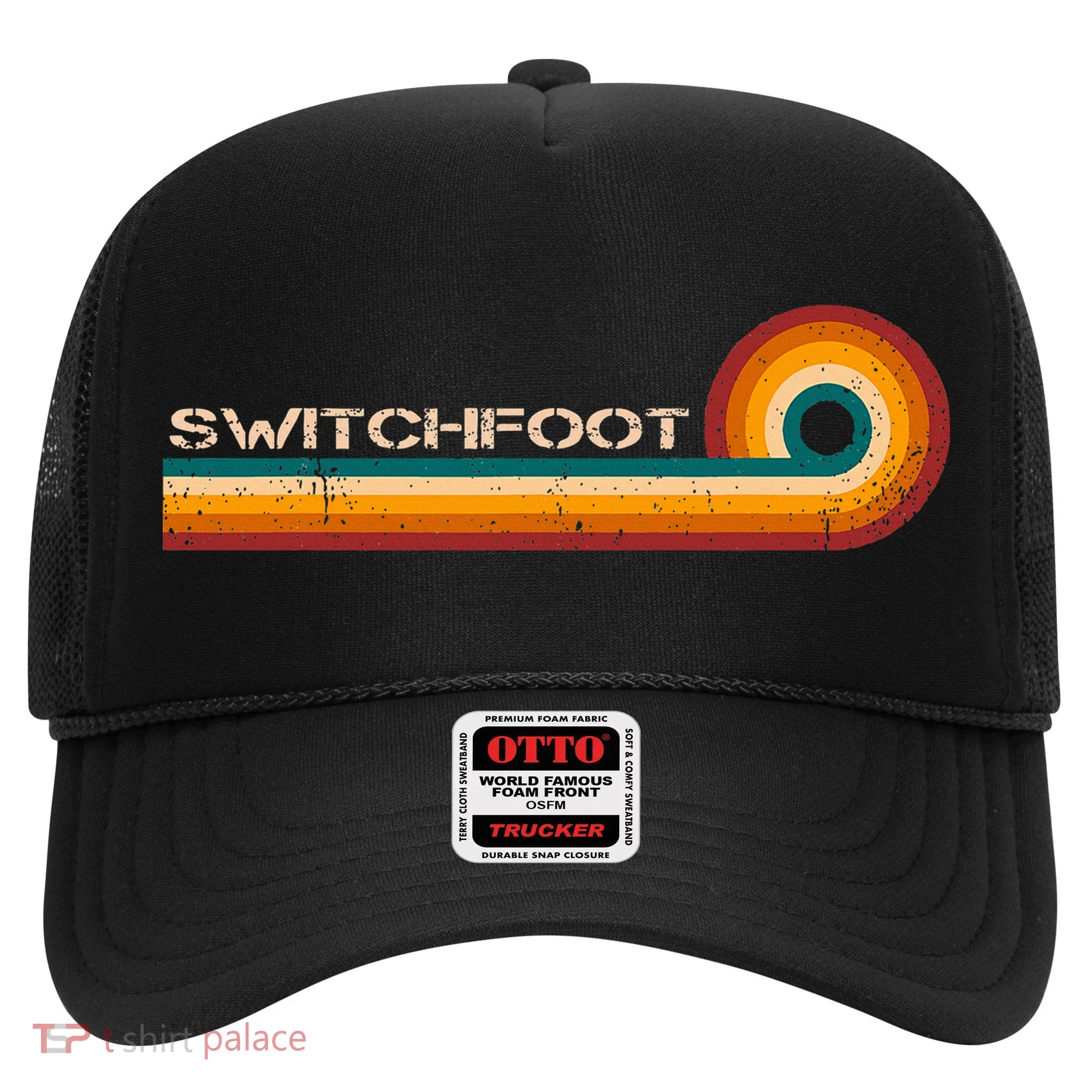Switchfoot Retro Stripes Musician Vintage Hat