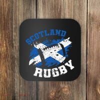 Scotland Rugby Scottish Scotland Flag Coaster thumb 0