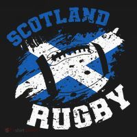 Scotland Rugby Scottish Scotland Flag Magnet thumb 1