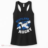 Scotland Rugby Scottish Scotland Flag Women's Tank Top thumb 0