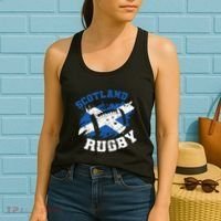 Scotland Rugby Scottish Scotland Flag Women's Tank Top thumb 2