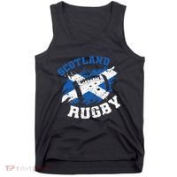 Scotland Rugby Scottish Scotland Flag Tank Top thumb 0