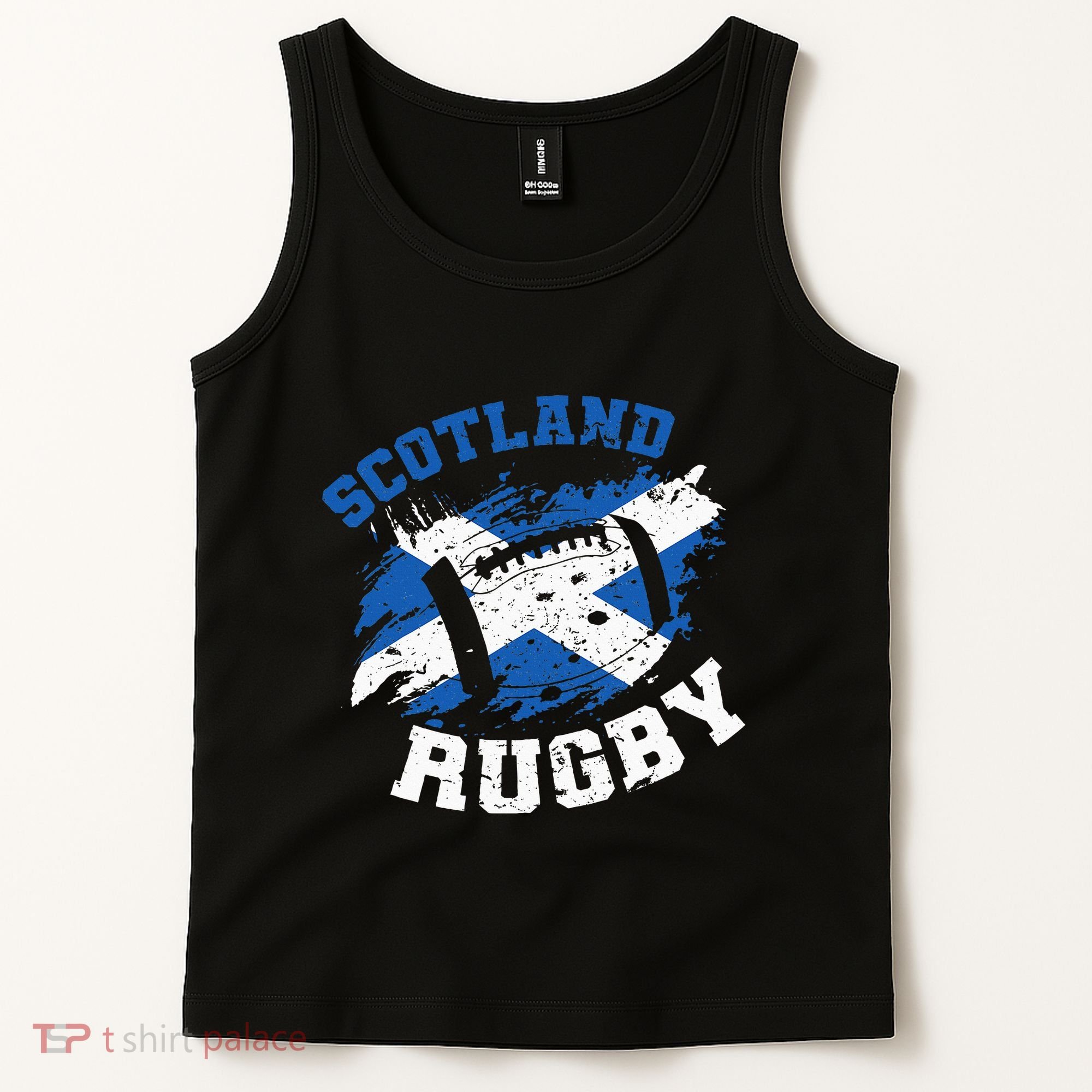 Scotland Rugby Scottish Scotland Flag Tank Top