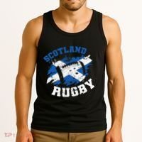 Scotland Rugby Scottish Scotland Flag Tank Top thumb 3