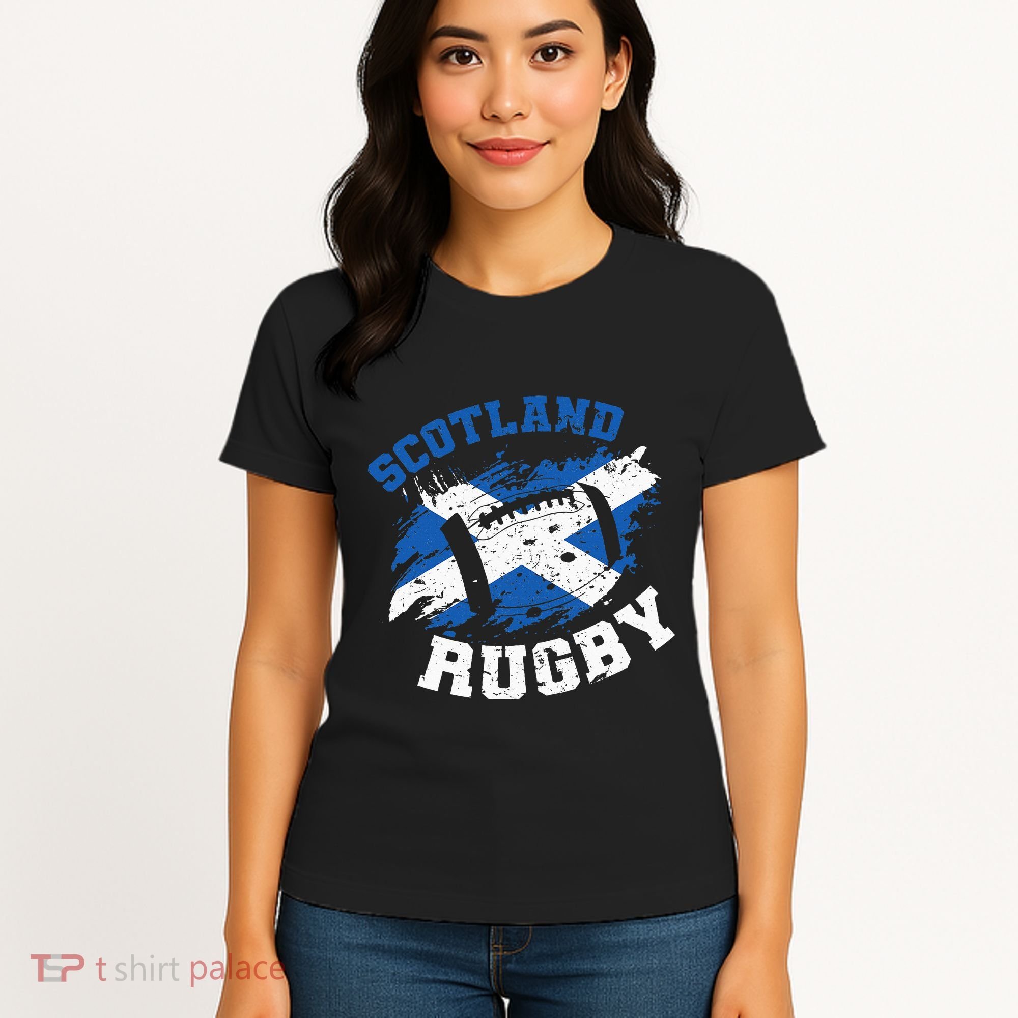 Scotland Rugby Scottish Scotland Flag Women's T-Shirt