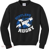 Scotland Rugby Scottish Scotland Flag Kids Sweatshirt thumb 0