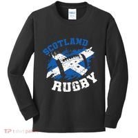 Scotland Rugby Scottish Scotland Flag Kids Long Sleeve Shirt thumb 0