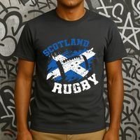 Scotland Rugby Scottish Scotland Flag T-Shirt thumb 3