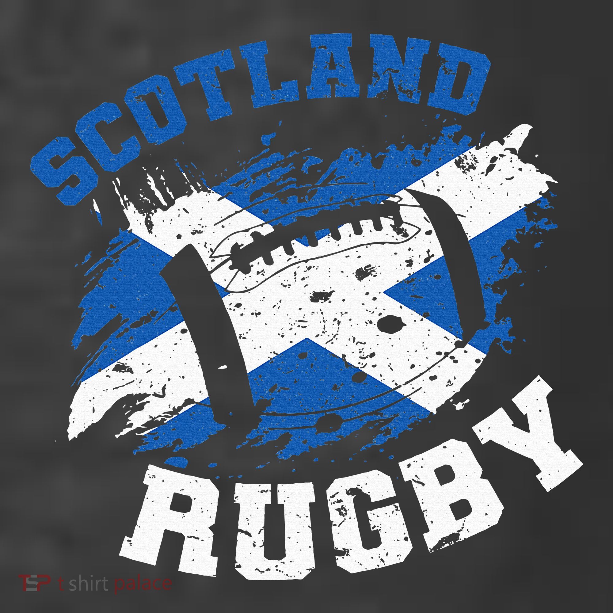 Scotland Rugby Scottish Scotland Flag T-Shirt