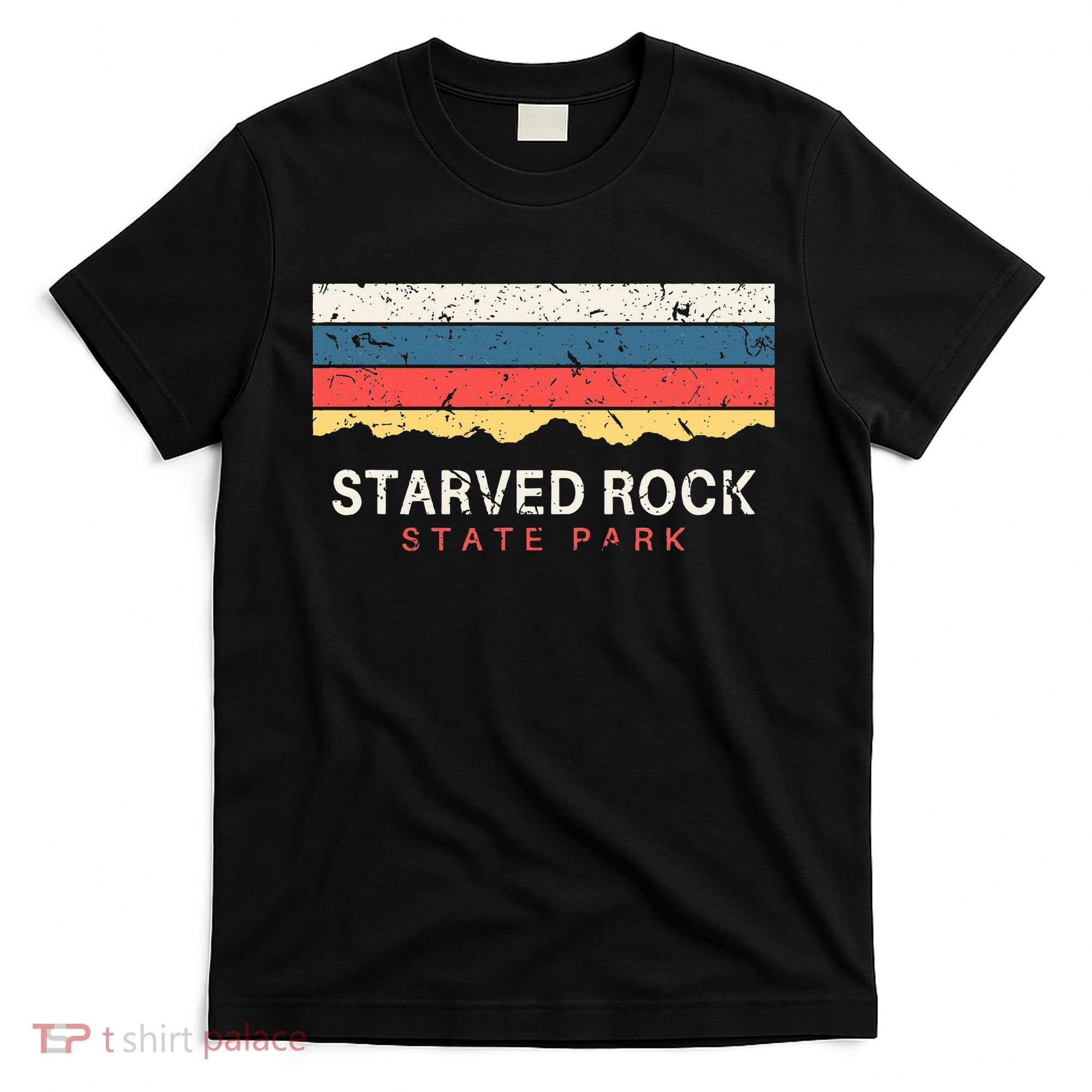 Starved Rock State Park Vintage Souvenirs Illinois T-Shirt
