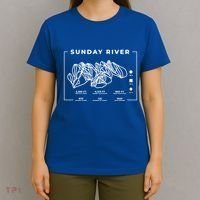 Sunday River Ski Trail Snowboard Skiing Maine Skier Cool Gift T-Shirt thumb 4