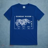 Sunday River Ski Trail Snowboard Skiing Maine Skier Cool Gift T-Shirt thumb 5