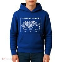 Sunday River Ski Trail Snowboard Skiing Maine Skier Cool Gift Kids Hoodie thumb 4