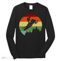 Snowmobile Retro Long Sleeve Shirt thumb 0