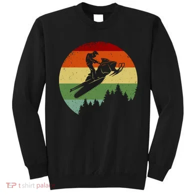 Snowmobile Retro Sweatshirt