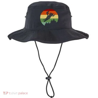 Snowmobile Retro Bucket Hat