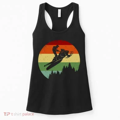 Snowmobile Retro Women's Tank Top