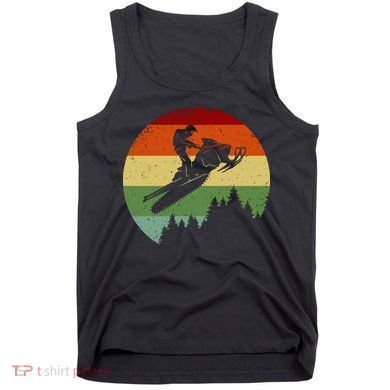 Snowmobile Retro Tank Top