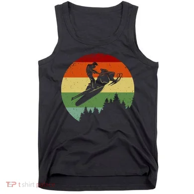 Snowmobile Retro Tank Top