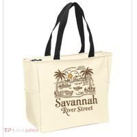 Savannah River Street Georgia Souvenir Tote Bag thumb 2