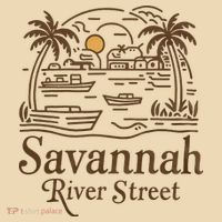 Savannah River Street Georgia Souvenir Tote Bag thumb 4