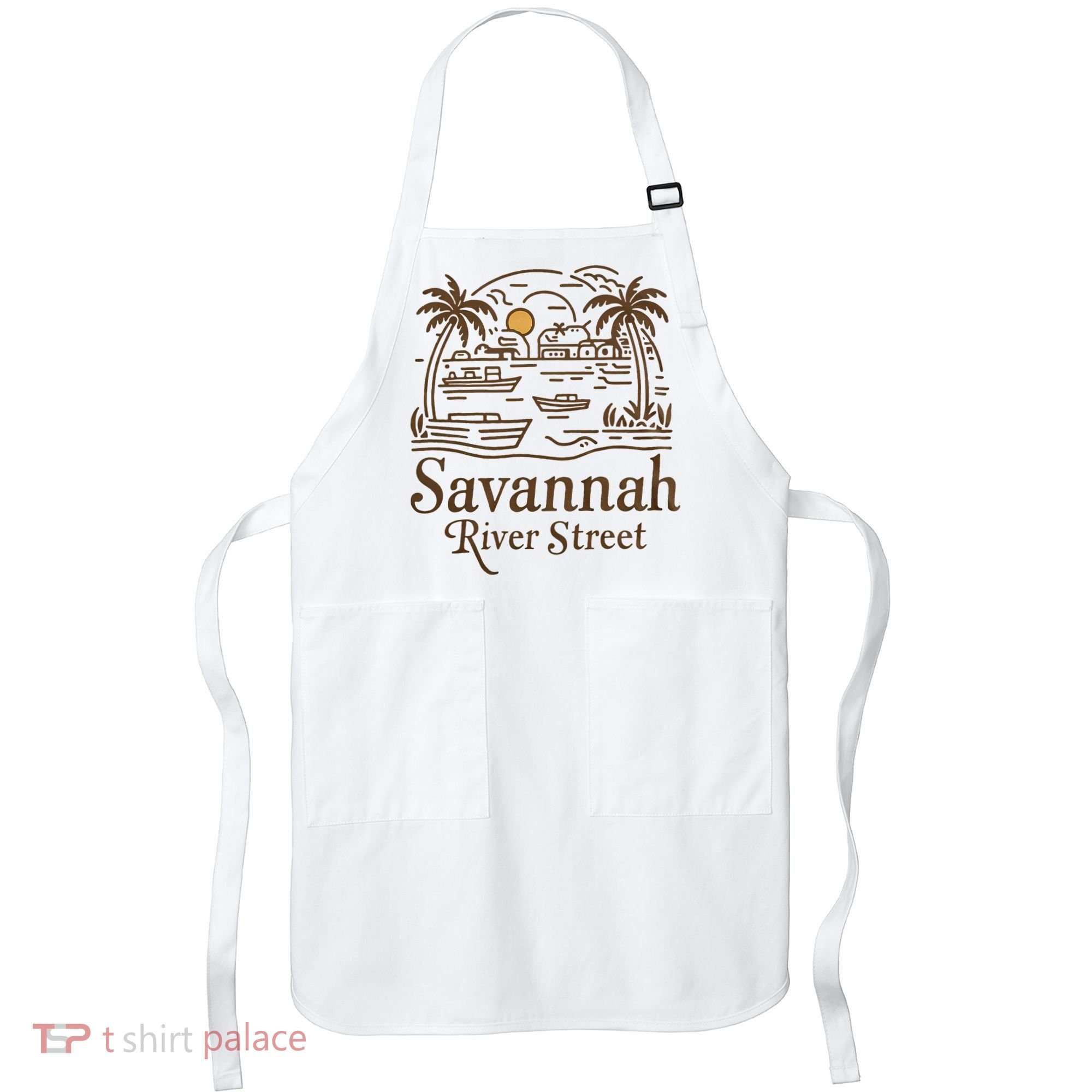 Savannah River Street Georgia Souvenir Apron