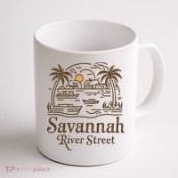 Savannah River Street Georgia Souvenir Coffee Mug thumb 1