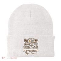 Savannah River Street Georgia Souvenir Beanie thumb 0