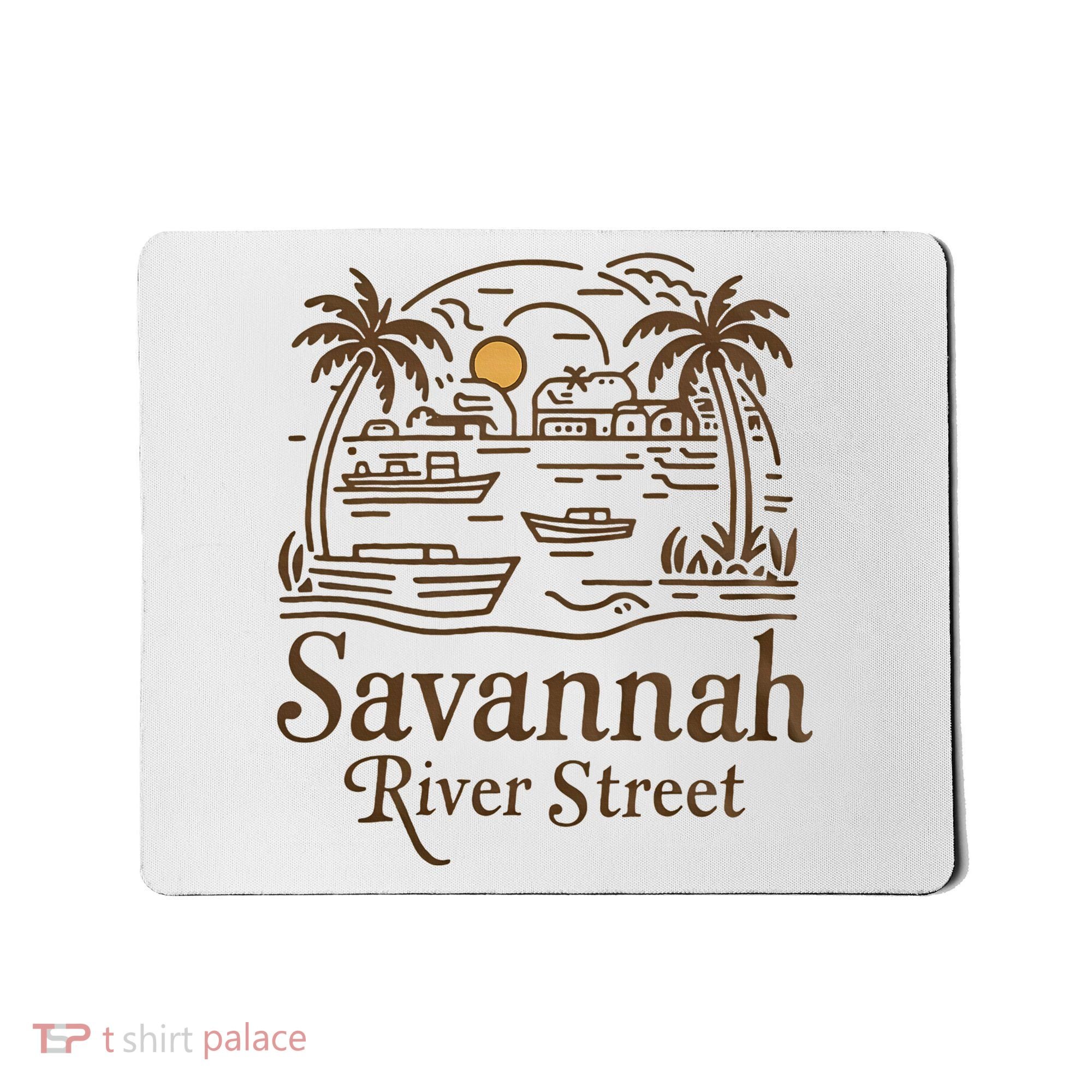 Savannah River Street Georgia Souvenir Mousepad