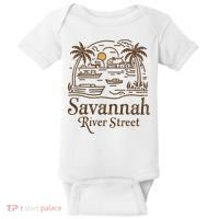Savannah River Street Georgia Souvenir Baby Bodysuit thumb 0