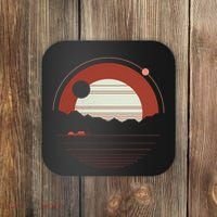 Solitude Red Sun Coaster thumb 0