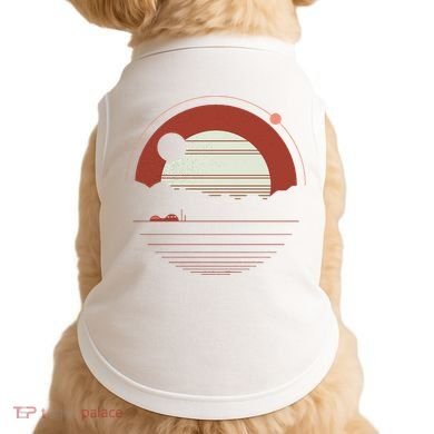 Solitude Red Sun Doggie Tank
