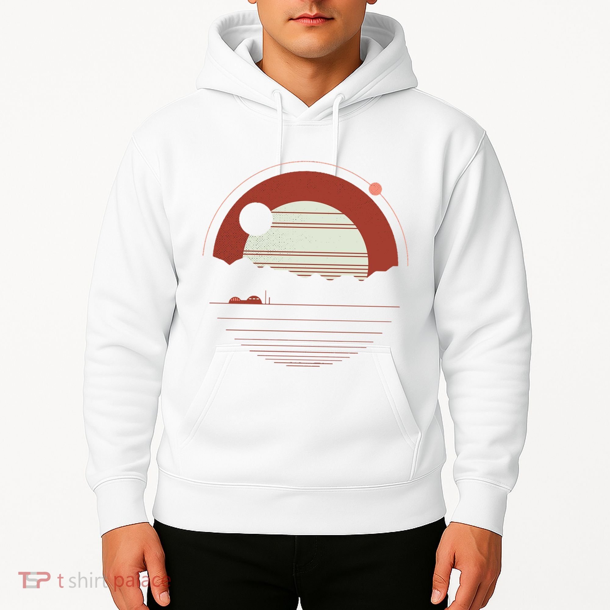 Solitude Red Sun Hoodie