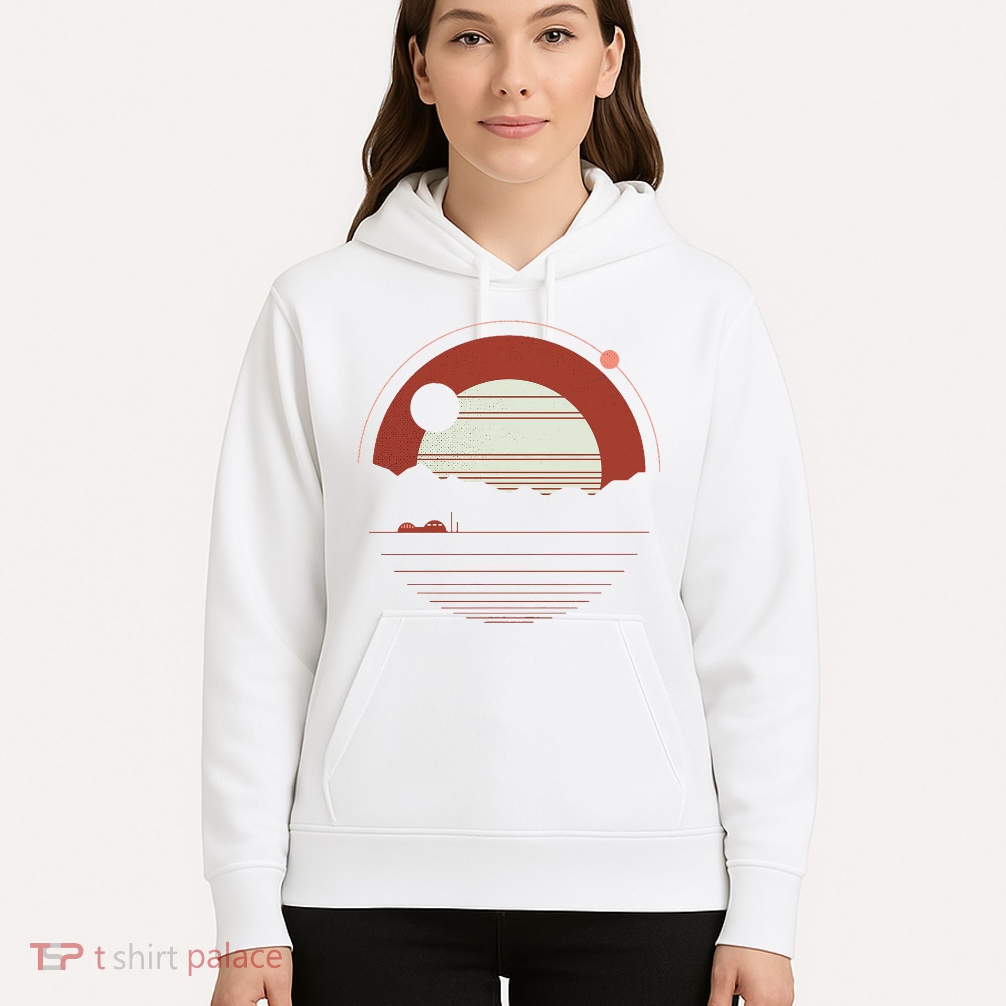 Solitude Red Sun Hoodie