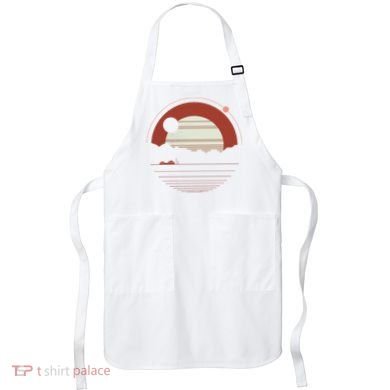 Solitude Red Sun Apron