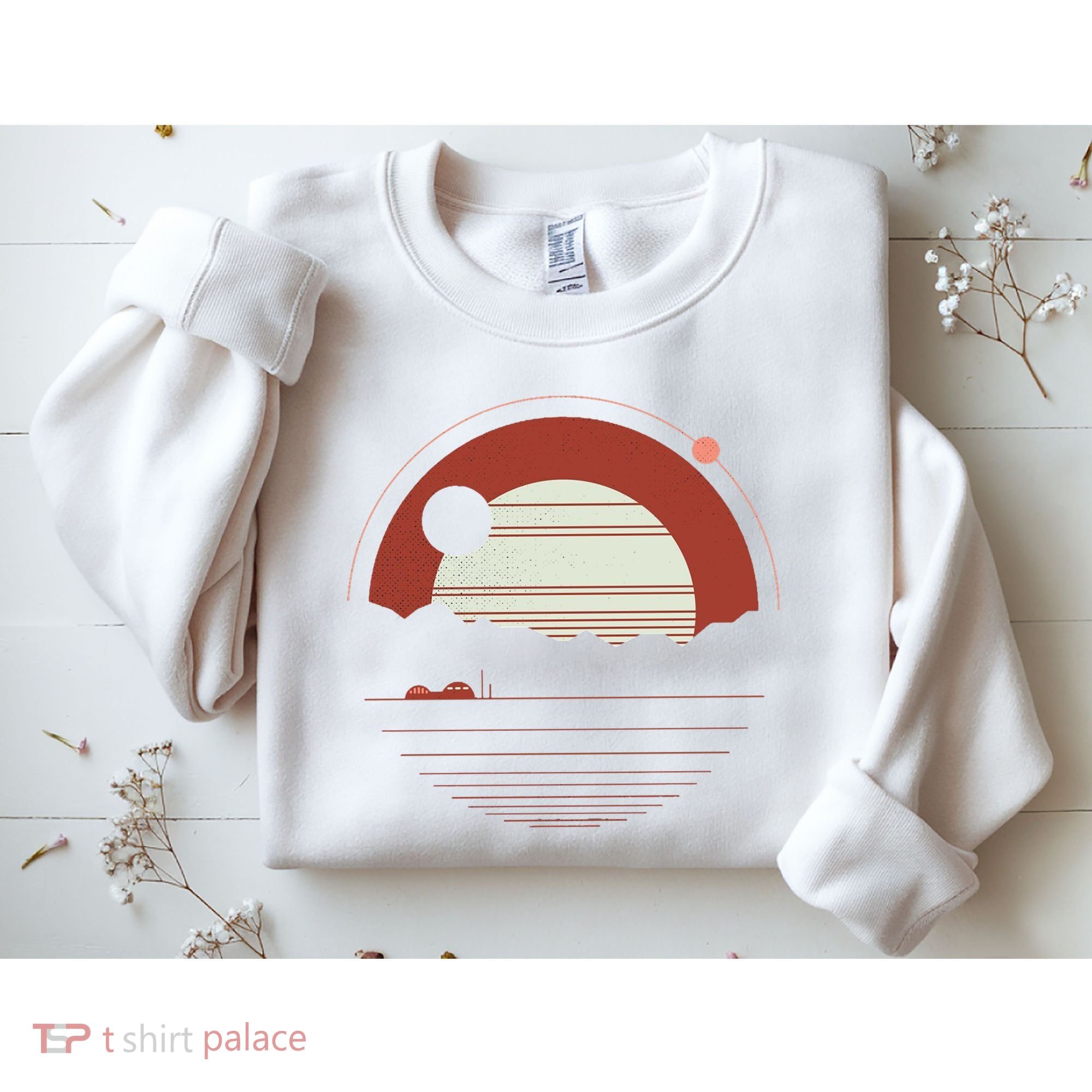 Solitude Red Sun Sweatshirt