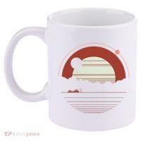 Solitude Red Sun 11oz C Handle Ceramic Mug thumb 2