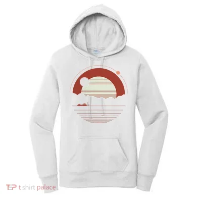 Solitude Red Sun Women's Hoodie