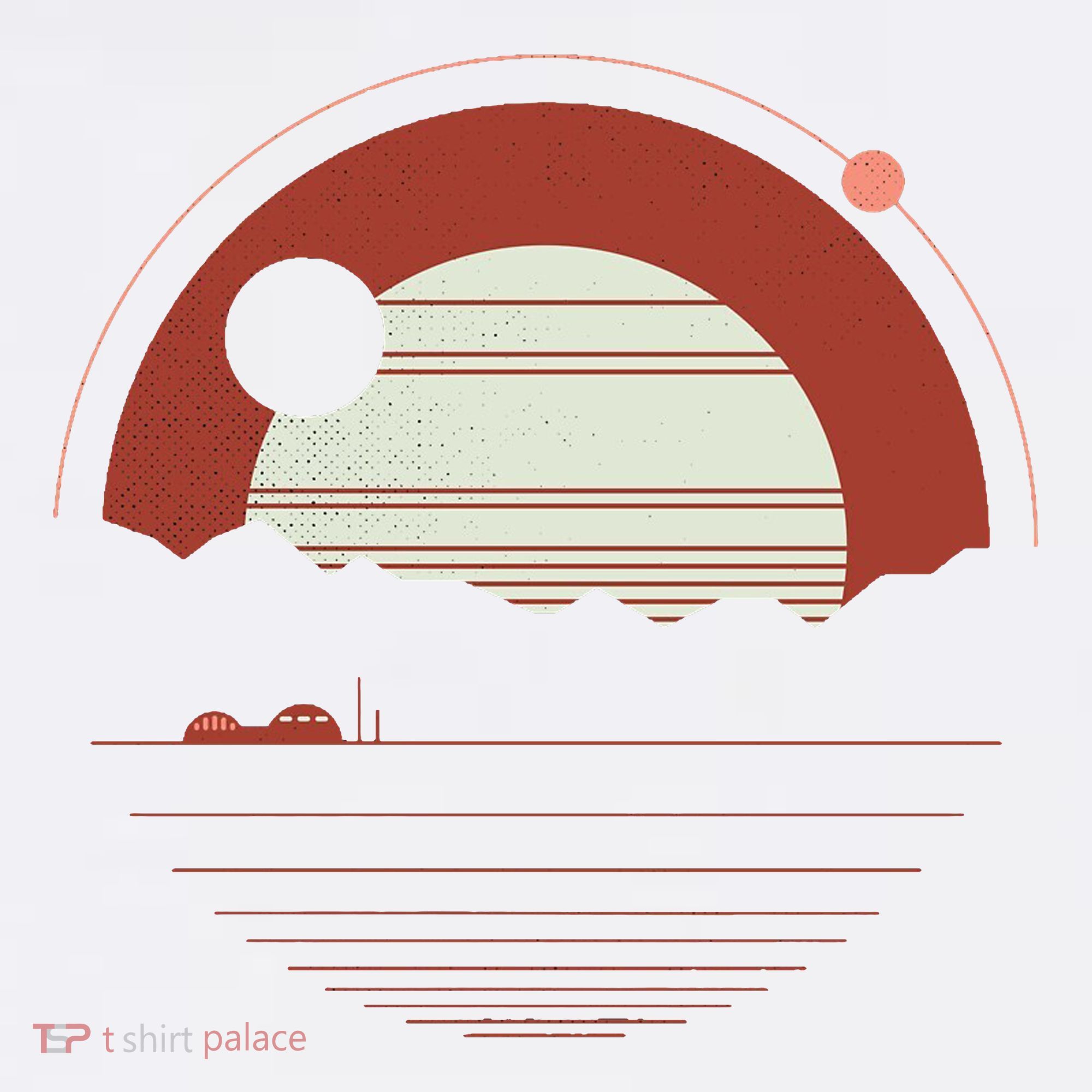 Solitude Red Sun Women's Hoodie