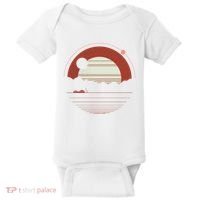 Solitude Red Sun Baby Bodysuit thumb 0