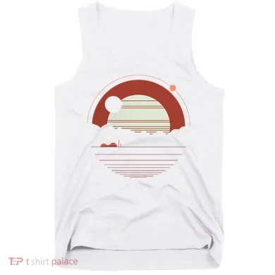Solitude Red Sun Tank Top