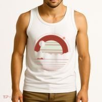 Solitude Red Sun Tank Top thumb 3