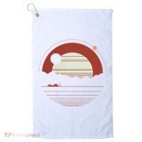 Solitude Red Sun Golf Towel thumb 0