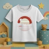 Solitude Red Sun Toddler T-Shirt thumb 3