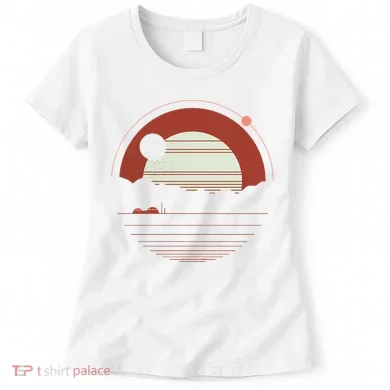 Solitude Red Sun Women's T-Shirt