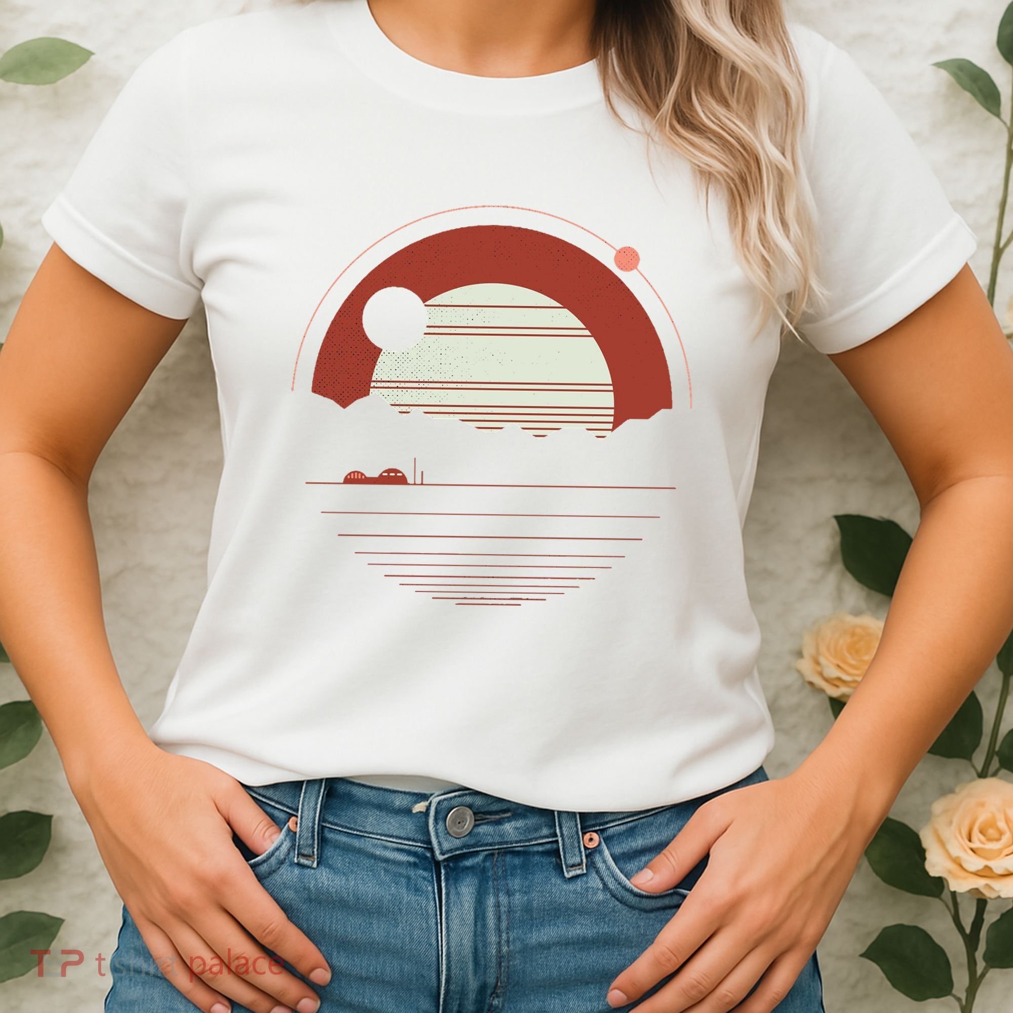 Solitude Red Sun Women's T-Shirt