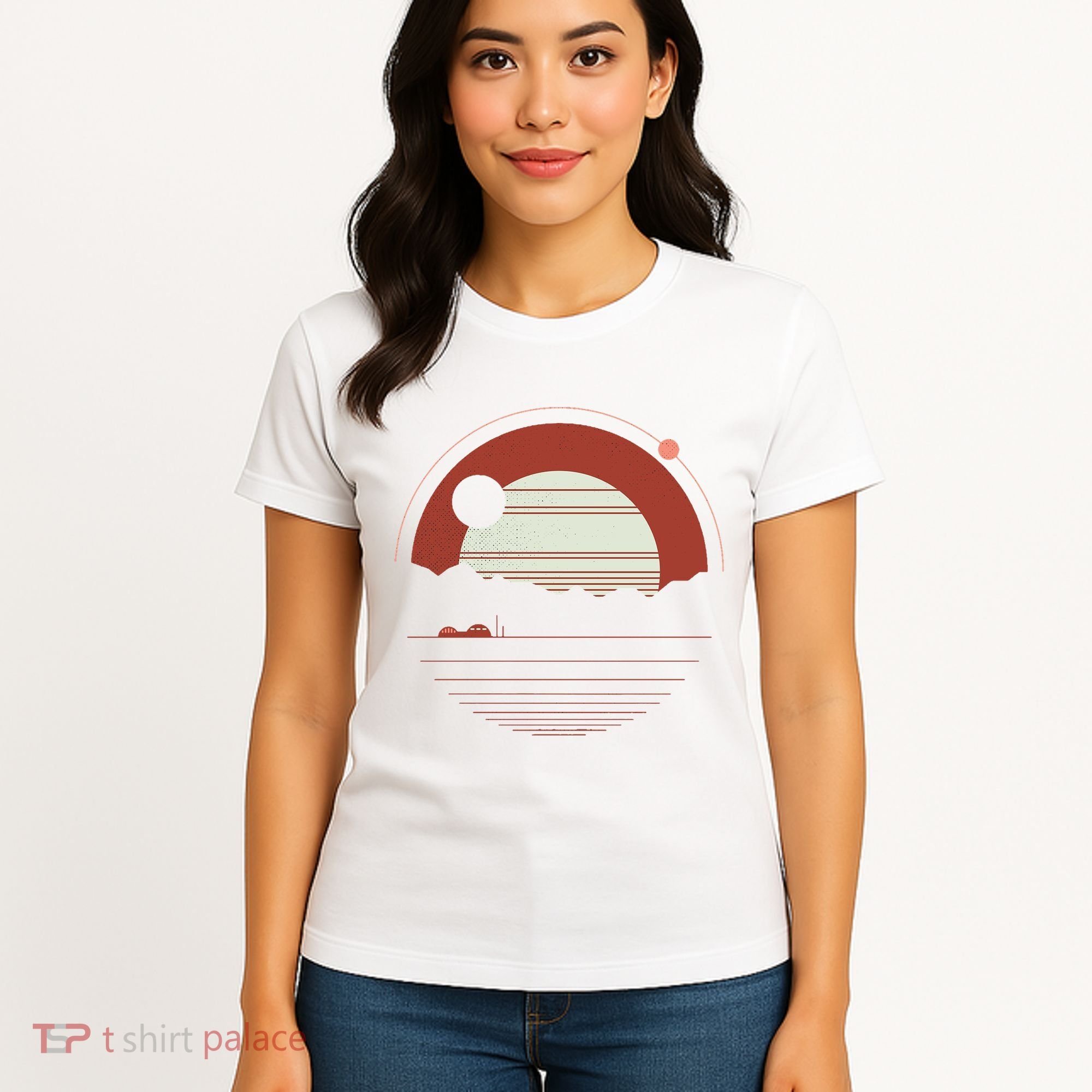 Solitude Red Sun Women's T-Shirt